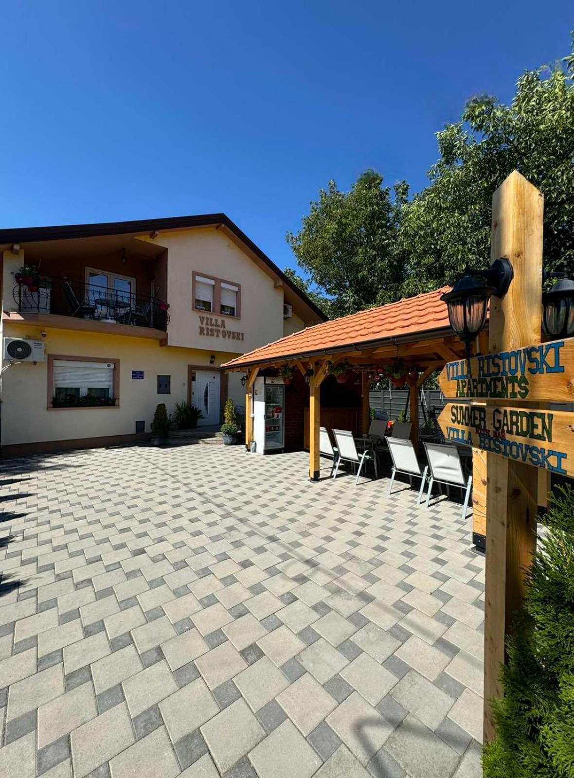 Villa Ristovski Охрид Экстерьер фото