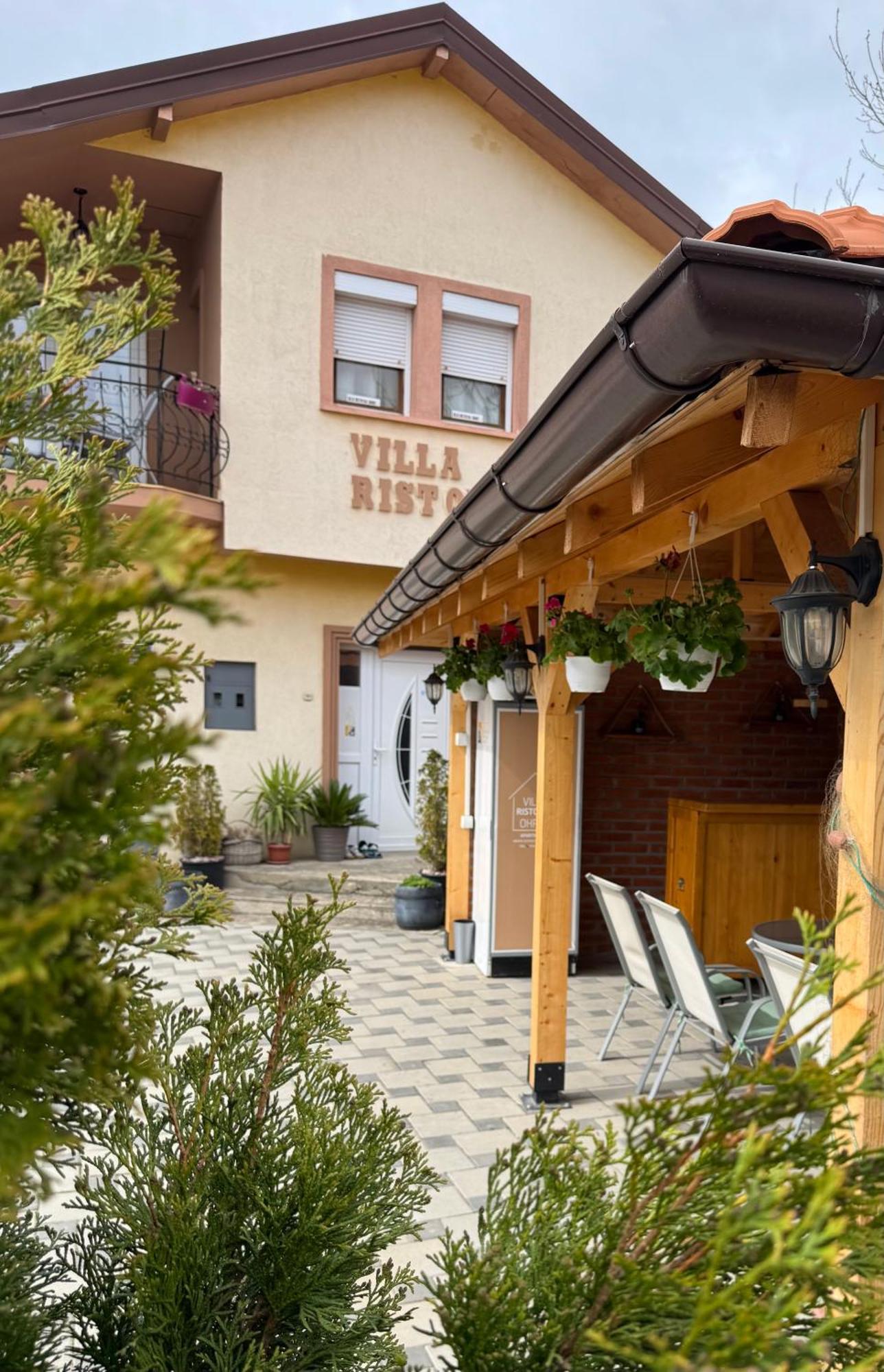 Villa Ristovski Охрид Экстерьер фото